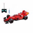 F1 RC Drift Car with Mist Spray & LED Lights – 1/18 Scale Toy for Kids - Red